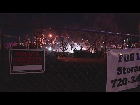 Denver firefighters rush to burning home on Christmas night