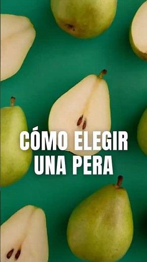 How can you tell if a pear is ripe? 🍐🤔
