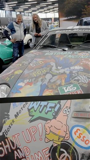 Wenn ein Porsche Kunst wird, 928 Pop Art Fundraiser