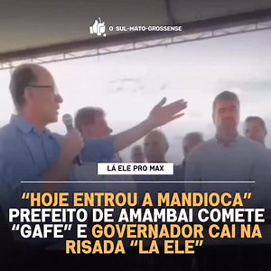 735K views · 893 reactions | Durante um evento oficial em Amambai, o...
