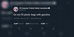 USCPSC: ‘Do not fill plastic bags with gasoline’ as panic-buying sweeps the Southeast