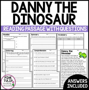 Reading Comprehension - Danny The Dinosaur