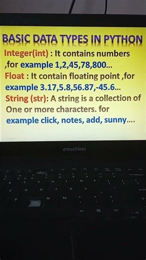 basic data type in python #new #programming #computer