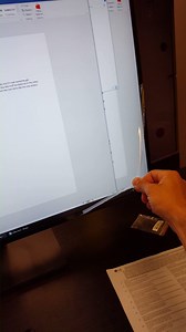 88K views · 1K reactions | The longest peel: 43" Monitor | Linus Tech Tips | Facebook