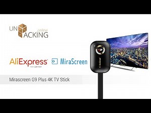 UnBoxing Mirascreen G9 Plus 4K TV Stick