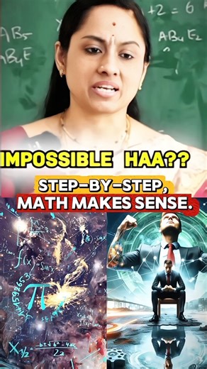 Step by Step, Math Makes Sense 🔥 | Rama Maam #trending #motivation #viral #viralshorts #relatable