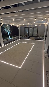 6.4K views · 974 reactions | Green genie remember the name 吏‍♂️ #garden #gardens #gardenart #gardeninspiration #gardenlights #gardendesign #gardentransformation #gardenmakeover #gardenlife #gardenstyle #reels #reel #design #patio #pergola #landscapinguk #landscaping #backyard #skills #porcelain #dewalt | Green Genie | Facebook