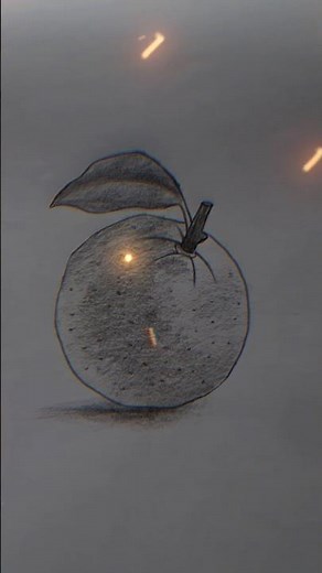 How To Draw Orange | By Art With Cc.🍊🧡