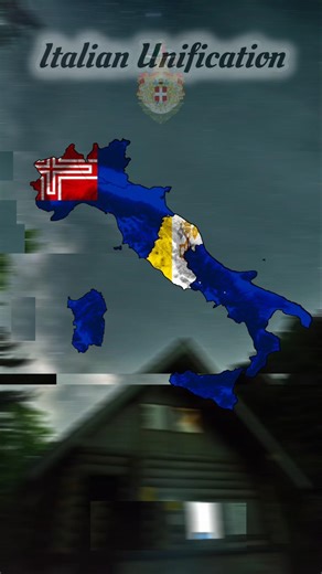 The Unification of Italy 🇮🇹 #italy #europe #mapanimation #history #map #geography