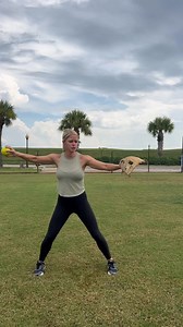 Outfield throw will have a longer arm path vs an infield throw, depending on how far you need to throw it. #outfield #infield #mlb #fastpitch #outfielder #baseball #softball | MegRem Softball
