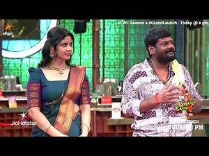 👏👏 Ganja Karuppu & Soundariya | Cooku with Comali 6 | Episode Promo