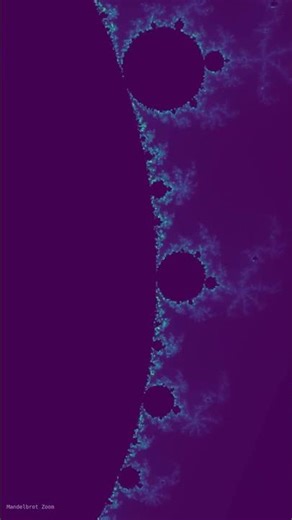Mandelbrot Zoom #2 | Quantum Storm #Shorts