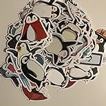 102 Pcs Cat Stickers,Cute Cat Stickers Animal Stickers for Kids,Cartoon Vinyl Waterproof Fun Cats Sticker for Water Bottle Laptop