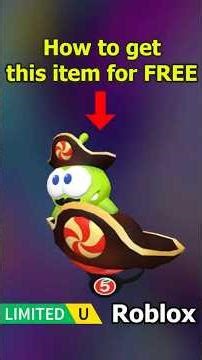 FREE UGC LIMITED - HOW TO GET UGC Om Nom Hat in Пятёрочка АмНямания #roblox #freeugc #ugc