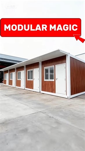 The Future of Housing:Modern Modular Homes!#ModularHome #PrefabHouse#ContainerHome#HomeDesign#Shorts