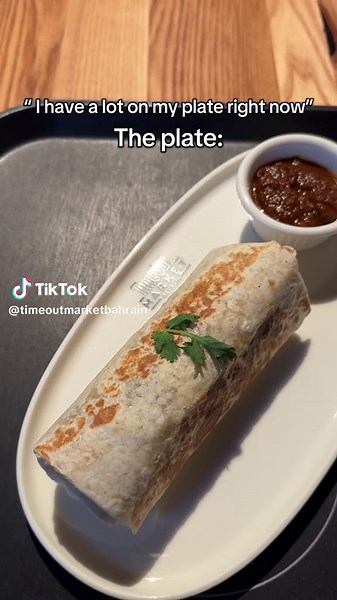 ‏Our plate is full 😊