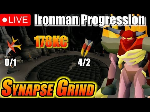 Tormented Synapse Grind with my Insane Luck! | Live | OSRS Ironman Progression Series