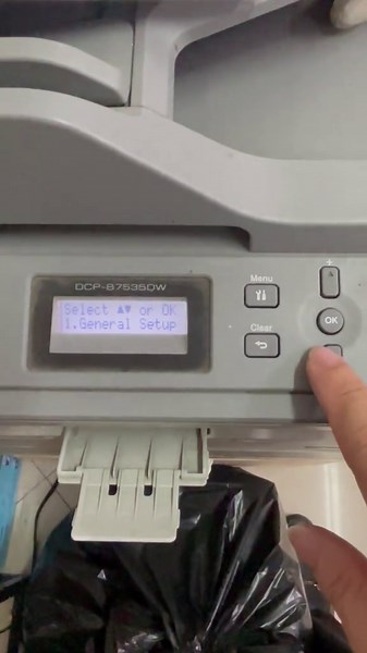 Cài đặt khổ giấy A4 cho người mới dùng máy in Brotther #atdcomputer #mayinbrother #atd