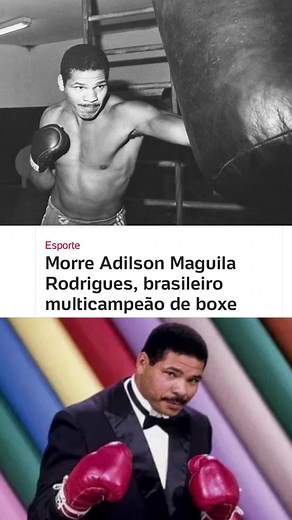 O ex-boxeador José Adilson Rodrigues dos Santos, o Maguila, morreu nesta quinta-feira (24), em São Paulo, aos 66 anos. A morte do esportista foi confirmada por sua esposa. Maguila foi um dos maiores boxeadores brasileiros e sofria de encefalopatia traumática crônica, uma doença conhecida como demência pugilística, consequência dos golpes que sofreu ao longo da carreira. Nascido em Aracaju em 11 de junho de 1958, o peso-pesado disputou 85 lutas oficiais entre 1983 e 2000, com 77 vitórias (61 por 
