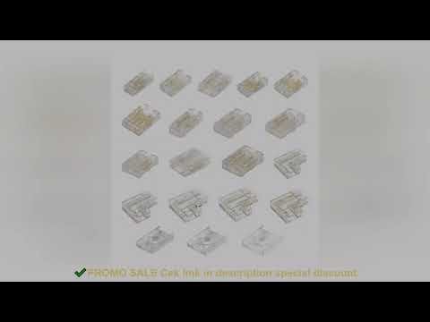 COB LED Wire Connector 5 8 10mm Connection Solderless Mini Buckle FCOB RGB CCT LED Strip Lights 2 3