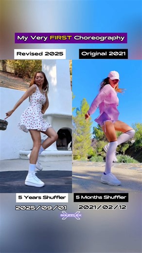 My Shuffle Dance Journey: Choreography Then vs. Now