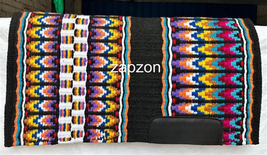Southwestern Arrow Saddle Pad – Vibrant Western Show Blanket - Etsy