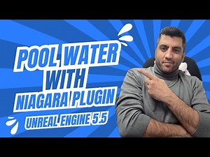 "Create Realistic Water with Niagara in Unreal Engine 5.5 | Object Collision & Physics Tutorial"