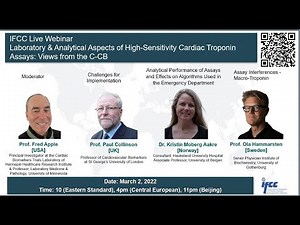 IFCC Webinar :Lab&Analytical Aspects of High-Sensitivity Cardiac Troponin Assays:Views from the C-CB