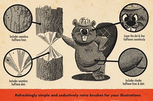 DupliTone Halftone Brushes for Clip Studio Paint