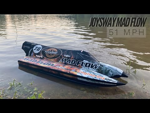 Joysway Bancroft Mad Flow V3 F1 Tunnel RC Boat | 4s | 51 MPH Speed Run