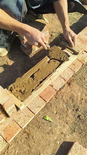 Wow, these advanced bricklaying tools made by the master masons are really great!