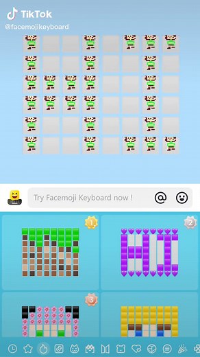 Facemoji Keyboard on TikTok