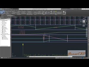 16 Add Superelevation part 2 - Civil 3D Road Design