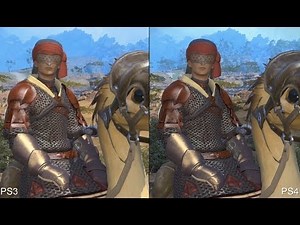 Final Fantasy 14 PS3 vs PS4 Comparison