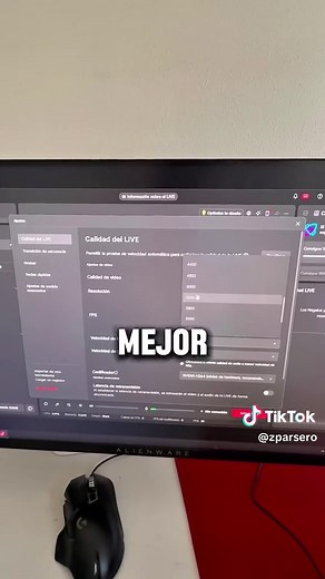 Configuración TikTok Live Studio para PC de Gama Baja