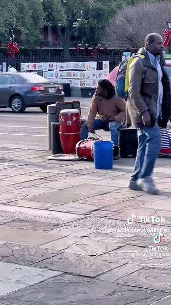 Funny Homeless Drum Rapper Comedy Show in Market