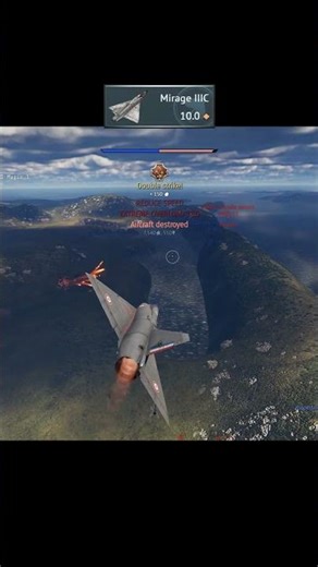 War Thunder: Mirage IIIC triple kill #warthunder