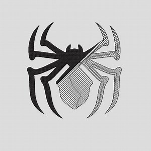Spider Bundle Embroidery Design - Spider Silhouette Embroidery Design - Spooky Halloween Spider Machine Embroidery Design Files - 6 Sizes - Etsy