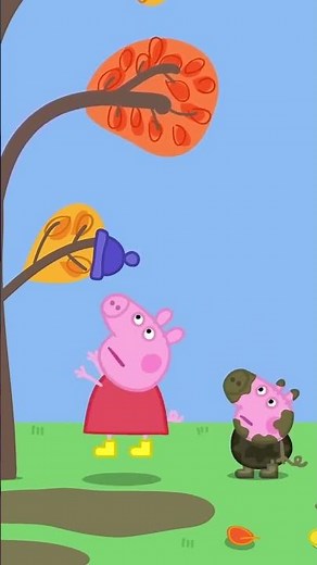 George's Hat Flies Away! #shorts #peppapig
