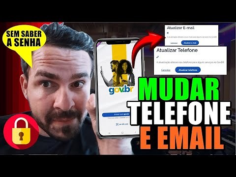 How to CHANGE your GOV.BR account EMAIL and PHONE NUMBER? Learn STEP BY STEP!