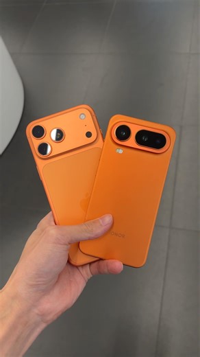 iPhone users were speechless after seeing this; who knew orange could be used like this?