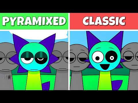 Sprunki - Pyramixed But NEW Classic | Normal vs Horror