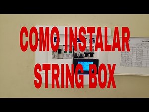 Como instalar string box