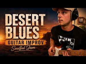 Desert Blues Guitar Improvisation | One Take by NOAH BEATZ