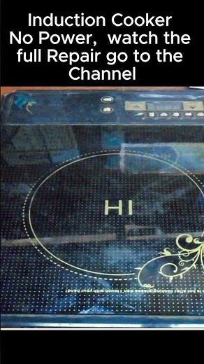 How to Repair Induction Cooker | No Power Induction Cooker |#electronics #cooker #nopower #repair