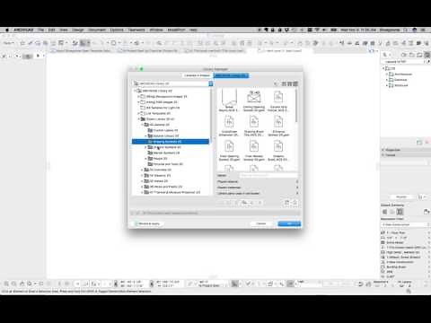 ARCHICAD Tutorial #59: Exporting Objects from a Loaded Library