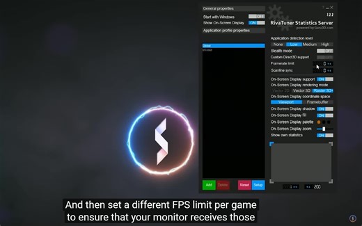 如何修复游戏中的卡顿 - Frame Rate, Frame Time & RTSS-By Battle(non)sense