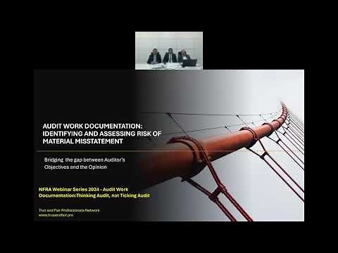 Webinar On Risk of Material Misstatement Test of Controls and Substantive Tests