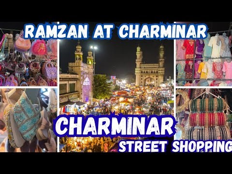 CHARMINAR NIGHT BAZAR DURING RAMZAN 2026 | Charminar night bazaar Shopping Ramzan | Hyderabad |