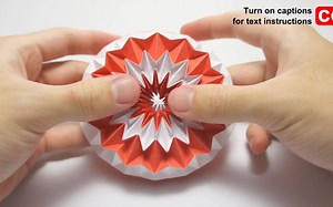 【Origami/折纸】Origami Magic Ball (Dragon's Egg by Yuri Shumakov)